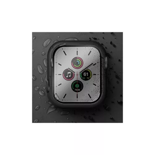 UNIQ tok Nautic Apple Watch Series 7/8/9 45mm készülékhez fekete
