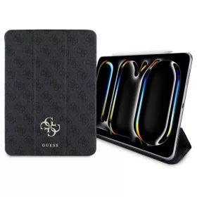   Guess GUFC11PM24PS4SGK iPad Pro 11" 2024 készülékhez mágneses tok 4G Big Logo fekete
