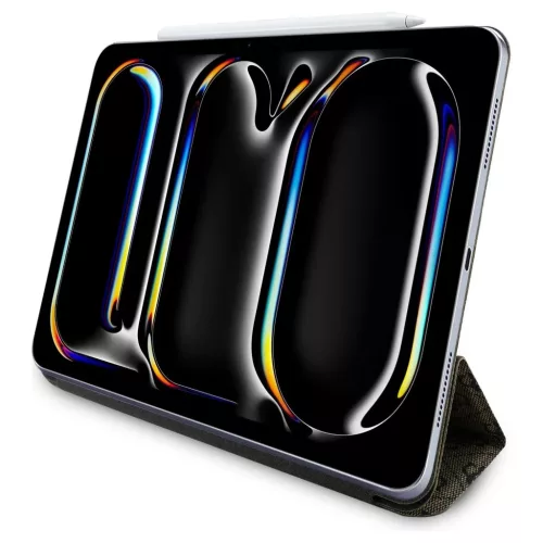 Guess GUFC11PM24PS4SGW iPad Pro 11" 2024 készülékhez Magnetic 4G Big Logo barna