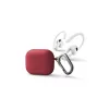 UNIQ Nexo Case AirPods 3 gen. készülékhez tok fülhorgokkal, szilikon, korall
