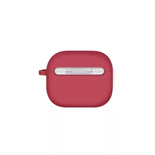 UNIQ Nexo Case AirPods 3 gen. készülékhez tok fülhorgokkal, szilikon, korall