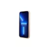 Guess GUHCP13SPSATPP iPhone 13 mini készülékhez 5,4 hüvelykes kemény tok SaffianoTriangle Logo Cardslot rózsaszín