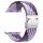 Beline szőtt nylon ejtőernyő szíj Apple Watch 38/40/41mm készülékhez lila