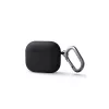 UNIQ Nexo tok AirPods 3 gen készülékhez + szilikon fülhorgok szürke