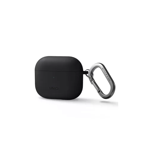 UNIQ Nexo tok AirPods 3 gen készülékhez + szilikon fülhorgok szürke