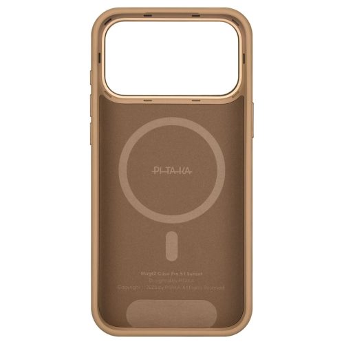 PITAKA Aramid UltraGuard Moonrise MagSafe tok iPhone 17 Pro készülékhez naplemente