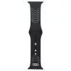 Strap Audi Geometric Pattern szilikon óraszíj Apple Watch 40/41/42mm készülékhez fekete