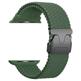   Beline szőtt nylon ejtőernyő szíj Apple Watch 38/40/41mm készülékhez olív