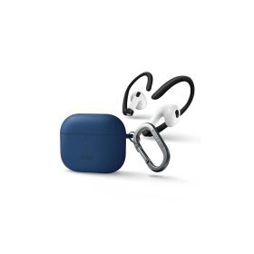   UNIQ Nexo Case AirPods 3 gen készülékhez + Ear Hooks Silicone kék