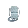 Guess Torebka GUPHM4GDBL 6,1″-es készülékekhez keménytok 4G csíkos kék