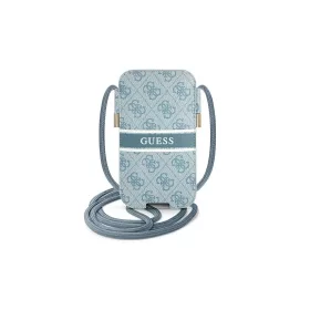   Guess Torebka GUPHM4GDBL 6,1″-es készülékekhez keménytok 4G csíkos kék