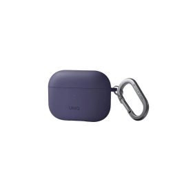   UNIQ Nexo Case AirPods Pro 2 gen készülékhez tok + silikon fülhorgok fig lila