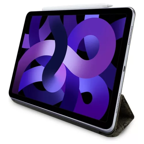 Guess GUFC11RM24PS4SGW iPad Air 11 2024 készülékhez tok Magnetic 4G Big Logo barna