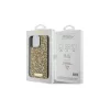 Guess GUHCP15XPFGSBSD iPhone 15 Pro Max 6.7" készülékhez kemény tok Rhinestone Metal Logo sárga