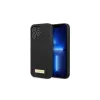 Guess GUHMP13XSPLK iPhone 13 Pro Max készülékhez 6,7" kemény tok Silicone Logo Plate MagSafe fekete
