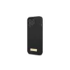 Guess GUHMP13XSPLK iPhone 13 Pro Max készülékhez 6,7" kemény tok Silicone Logo Plate MagSafe fekete