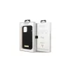 Guess GUHMP13XSPLK iPhone 13 Pro Max készülékhez 6,7" kemény tok Silicone Logo Plate MagSafe fekete