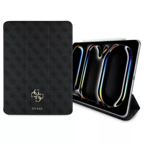   Guess GUFC13PM24PS4SGK iPad Pro 13" 2024 készülékhez tok fekete Magnetic 4G Big Logo