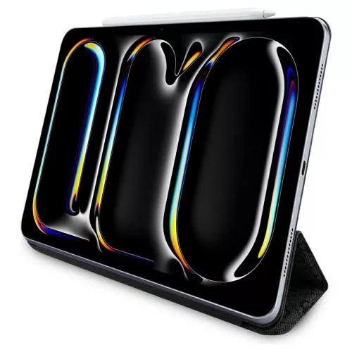 Guess GUFC13PM24PS4SGK iPad Pro 13" 2024 készülékhez tok fekete Magnetic 4G Big Logo