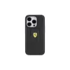 Ferrari FEHCP15LGSPSIK iPhone 15 Pro6.1 készülékhez keménytok Grip Stand Metal Logo fekete