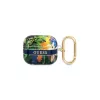 Guess GUA3HHFLB AirPods 3 készülékhez tok Flower Strap Collection kék
