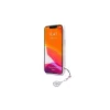 Guess GUHCP13SKB4GGR iPhone 13 mini készülékhez átlátszó 4G keménytok pántdísz szürke