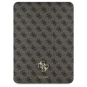   Guess GUFC13RM24PS4SGW iPad Air 13 2024 készülékhez tok Magnetic 4G Big Logo barna