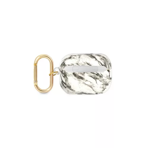 Guess GUAPHCHMAG AirPods Pro készülékhez tok Marble Strap Collection szürke