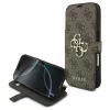 Guess Book 4G Metal Logo tok iPhone 17 Pro készülékhez barna