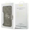 Guess Book 4G Metal Logo tok iPhone 17 Pro készülékhez barna