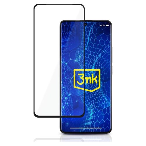 3MK HardGlass Max Lite edzett üveg kijelzővédő Xiaomi Redmi Note 13 Pro+ készülékhez fekete