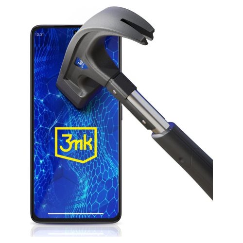 3MK HardGlass Max Lite edzett üveg kijelzővédő Xiaomi Redmi Note 13 Pro+ készülékhez fekete