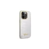 Guess GUHCP14LHGCRHS iPhone 14 Pro 6,1 készülékhez Croco Collection keménytok ezüst