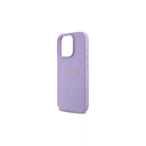 Guess GUHMP16LPSAHMCU iPhone 16 Pro 6,3" készülékhez keménytok Saffiano MagSafe lila