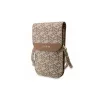 Guess kézitáska GUWBHGCFSEW GCube Stripe barna