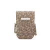 Guess kézitáska GUWBHGCFSEW GCube Stripe barna