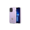 Guess GUHCP13XPS4MU iPhone 13 Pro Max 6,7" készülékhez kemény tok Saffiano 4G Small Metal Logo lila