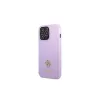 Guess GUHCP13XPS4MU iPhone 13 Pro Max 6,7" készülékhez kemény tok Saffiano 4G Small Metal Logo lila