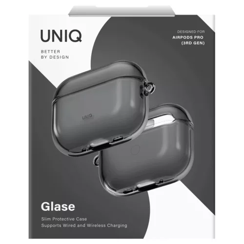 UNIQ Glase tok AirPods 3 készülékhez füst