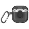 UNIQ Glase Pro Lock Case tok AirPods 4 készülékhez, füstszínű