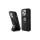Guess GUHCP15XPGSSADK iPhone 15 Pro Max készülékhez keménytok Grip Stand 4G Saffiano Strass fekete