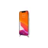 Guess GUHCP13SKC4GBGO iPhone 13 mini 5,4" készülékhez átlátszó merev tok 4G barna pánt, arany lánccal