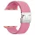 Beline Woven Nylon Parachute szíj Apple Watch 42/44/45/49mm készülékhez rózsaszín