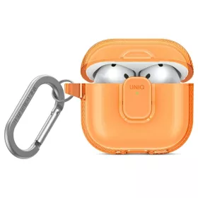   Tok UNIQ Glase Pro AirPods 4 készülékhez Lock Case narancssárga
