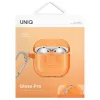 Tok UNIQ Glase Pro AirPods 4 készülékhez Lock Case narancssárga