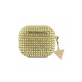   Guess GUA3HDGTPD AirPods 3 készülékhez tok Rhinestone Triangle Charm arany