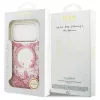 Guess tok Resin Bottom Glitter MagSafe iPhone 17 Pro készülékhez rózsaszín