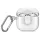 Tok UNIQ Glase Pro AirPods 4 készülékhez Lock átlátszó