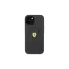 Ferrari FEHCP15SGSPSIK iPhone 15 / 14 / 13 6.1" készülékhez kemény tok Grip Stand Metal Logo fekete