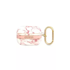   GUAPHCHMAP AirPods Pro készülékhez tok Marble Strap Collection rózsaszín
